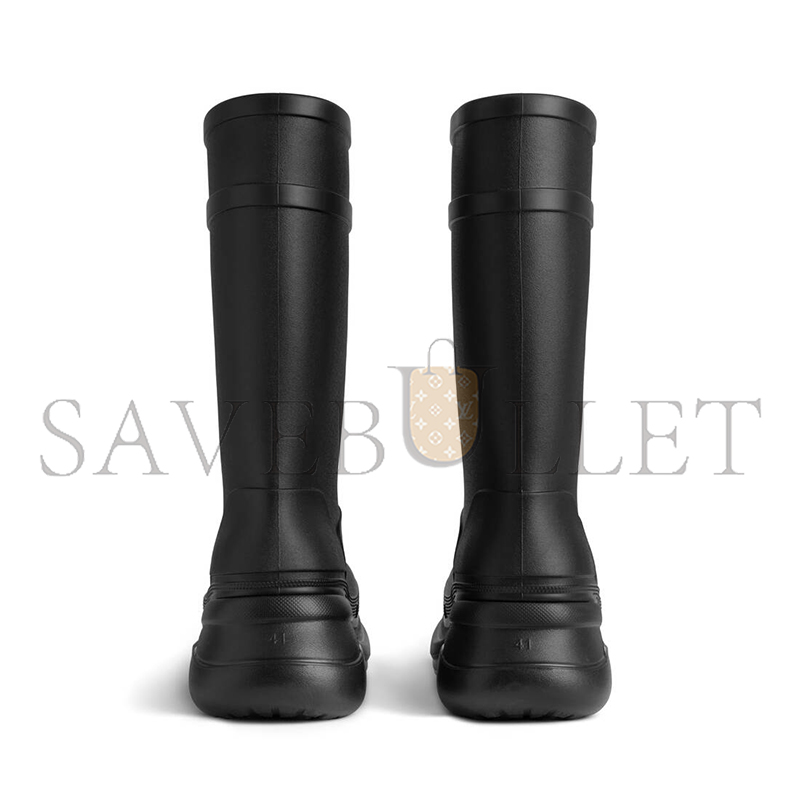 BALENCIAGA BLACK WOMEN'S CROCS BOOTS 677388W1S8E1000 BALENCIAGA BLACK WOMEN'S CROCS BOOTS 677388W1S8E1000